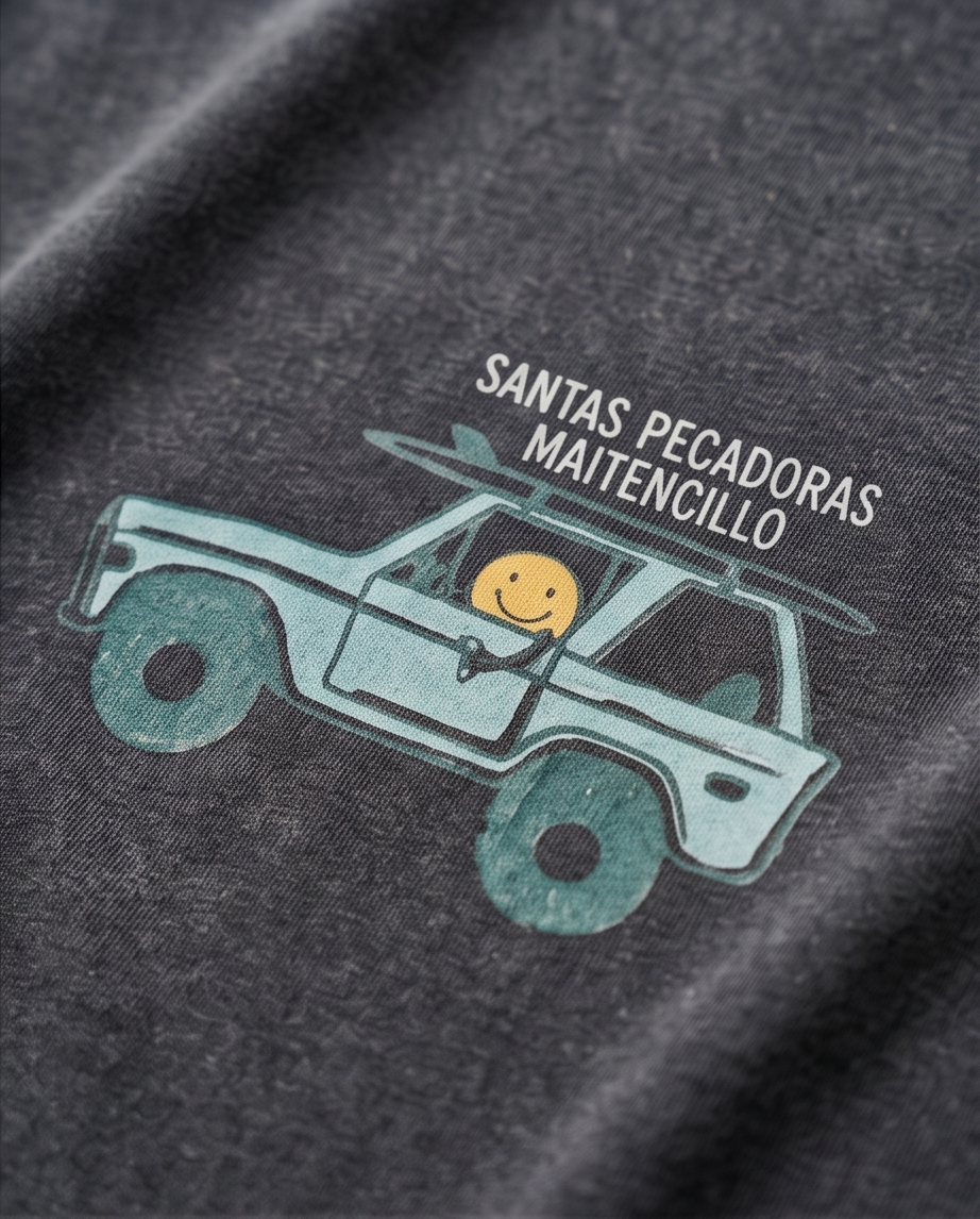 POLERA CROP SP ACID NEGRO - JEEP