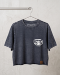 POLERA CROP SP ACID NEGRO - BUCEO