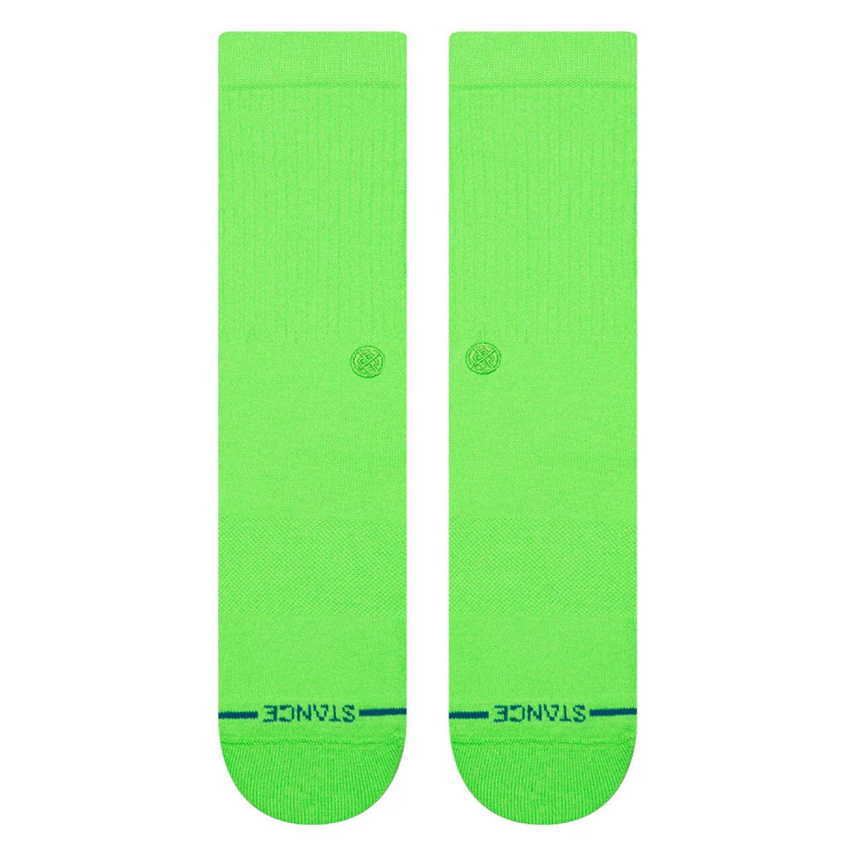 STANCE ICON SOCKS NEON GREEN
