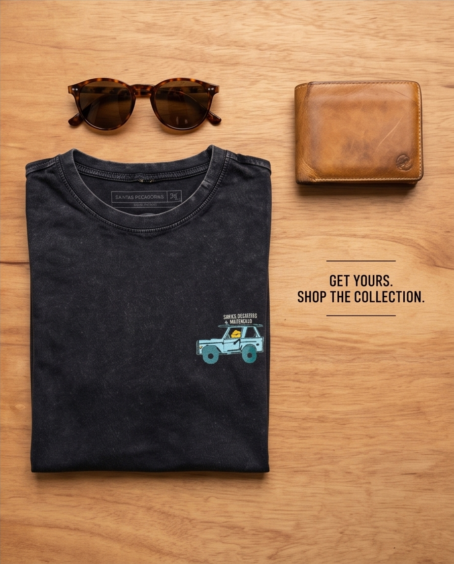 Polera Acid Santas Pecadoras Viaje
