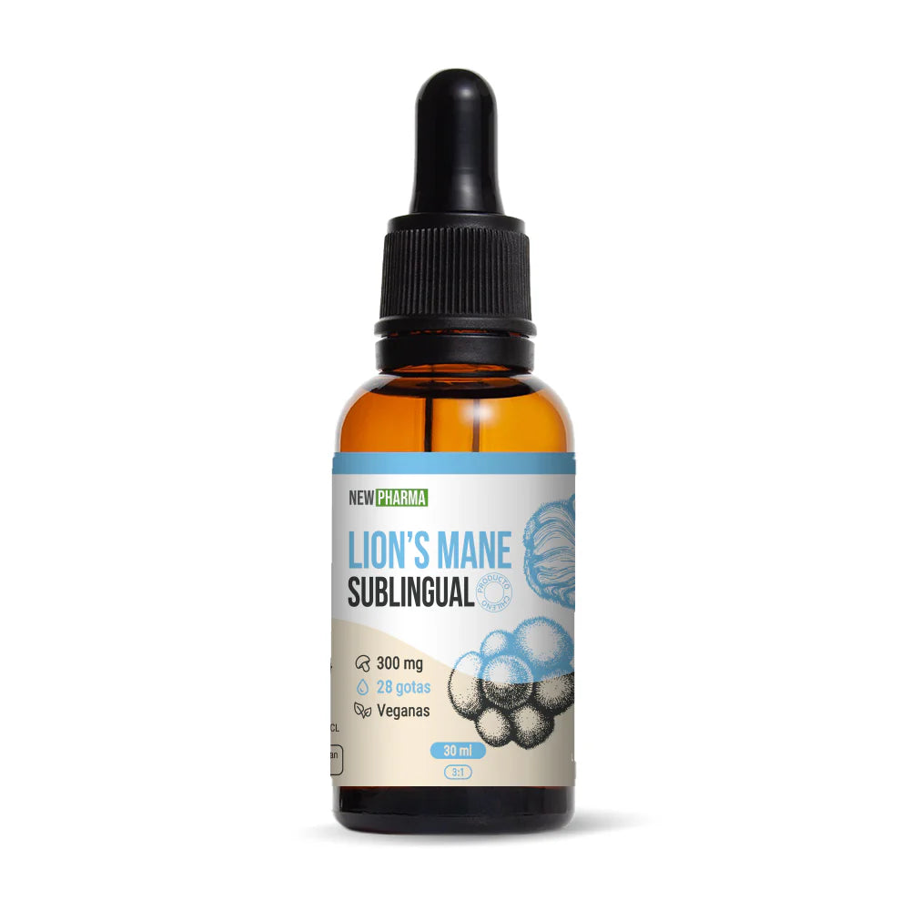 Melena de León Sublingual 30 ml Concentración 3:1 - NewPharma