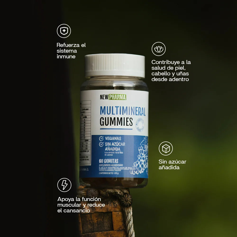 NEW PHARMA Multimineral - Gomitas 60 Unidades