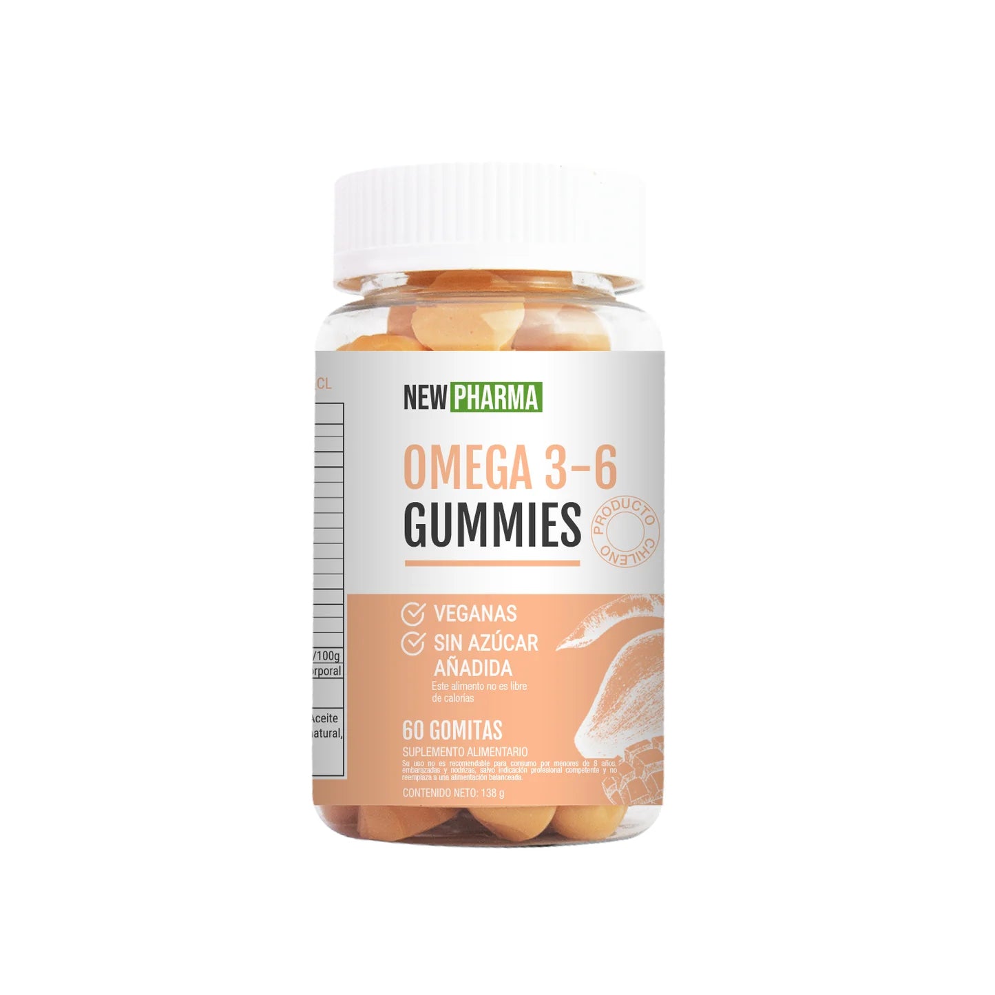 Omega 3-6 60 unidades - NewPharma