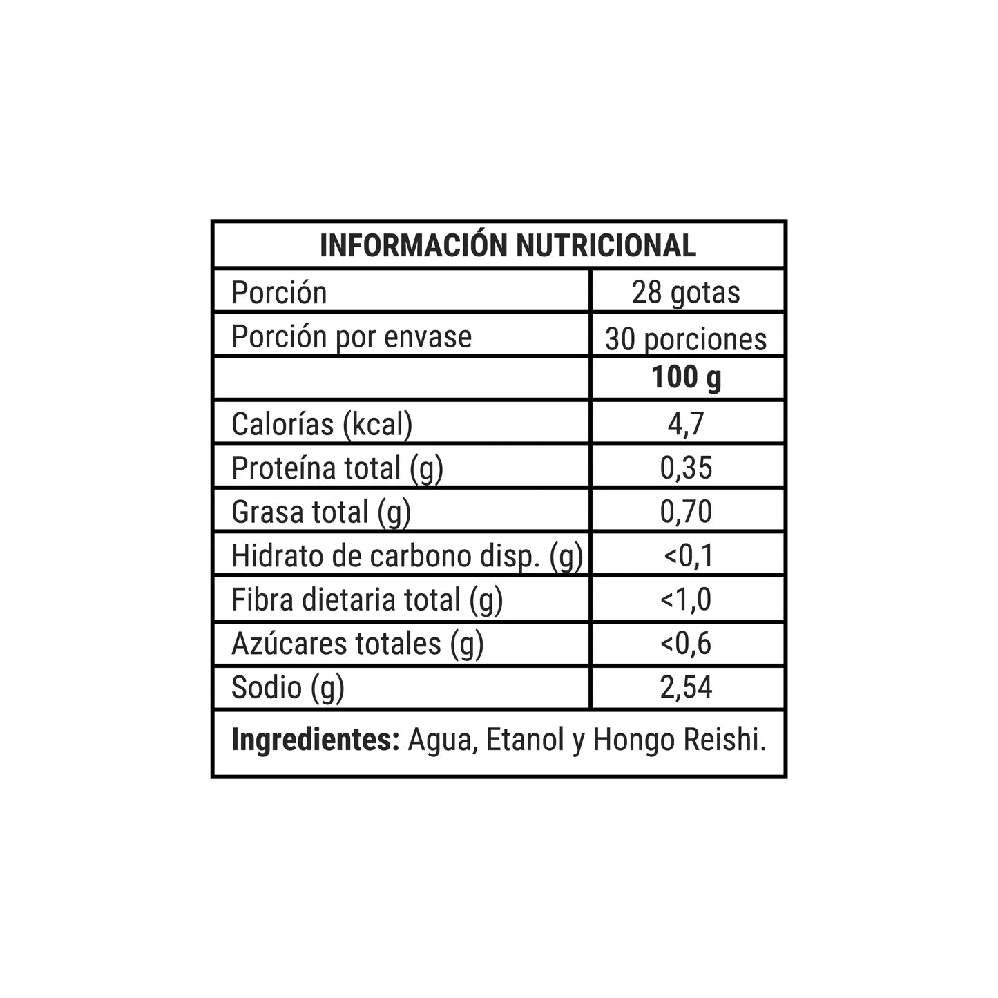 Reishi Sublingual 30 ml Concentración 3:1 - NewPharma