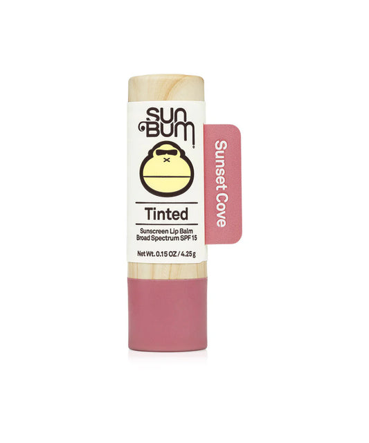 Sun Bum  BÁLSAMO LABIAL CON COLOR SPF 15 - SUNSET COVE