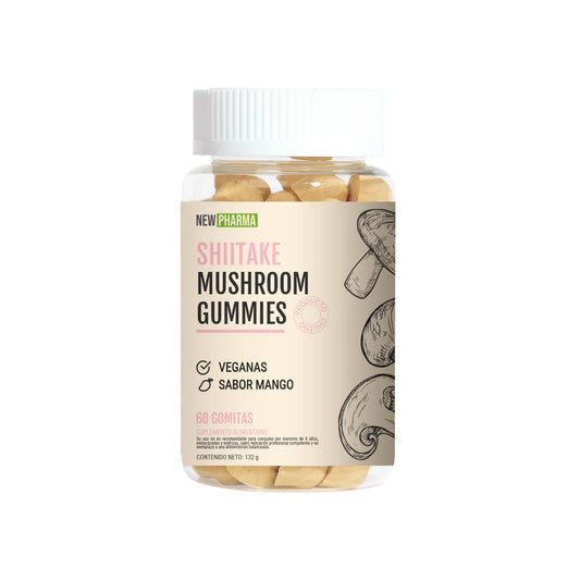 Shiitake 60 gomitas - NewPharma