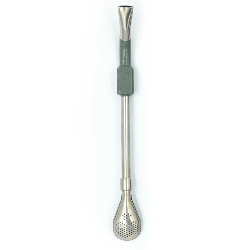 BOMBILLA PARA MATE DE CUCHARA VERDE STANLEY