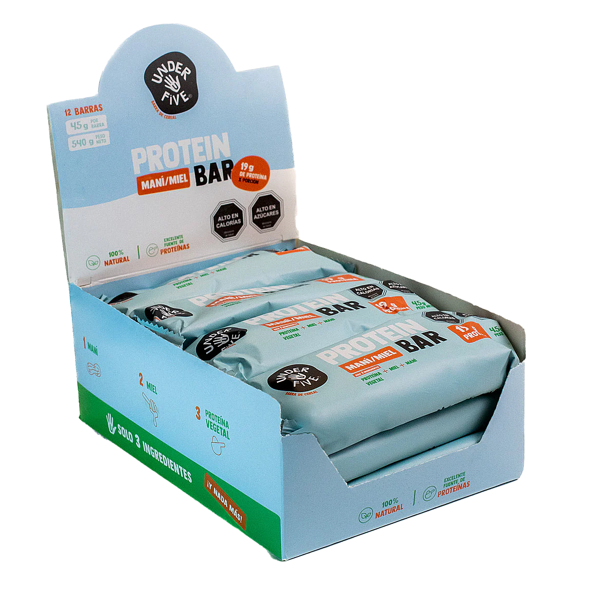 Protein Bar MANÍ/MIEL UNIDAD
