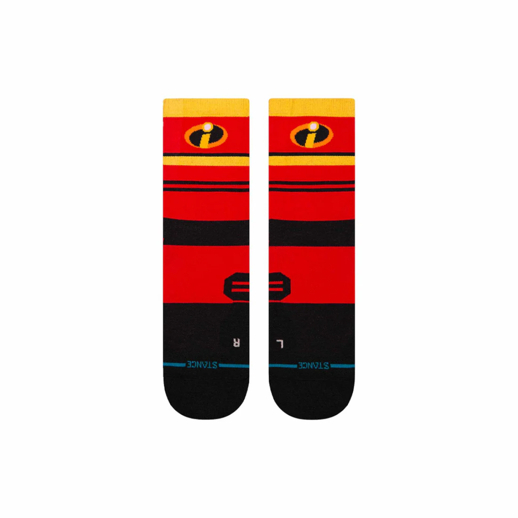 STANCE SOCK INCREDIBLE LIGHT CREW RED
