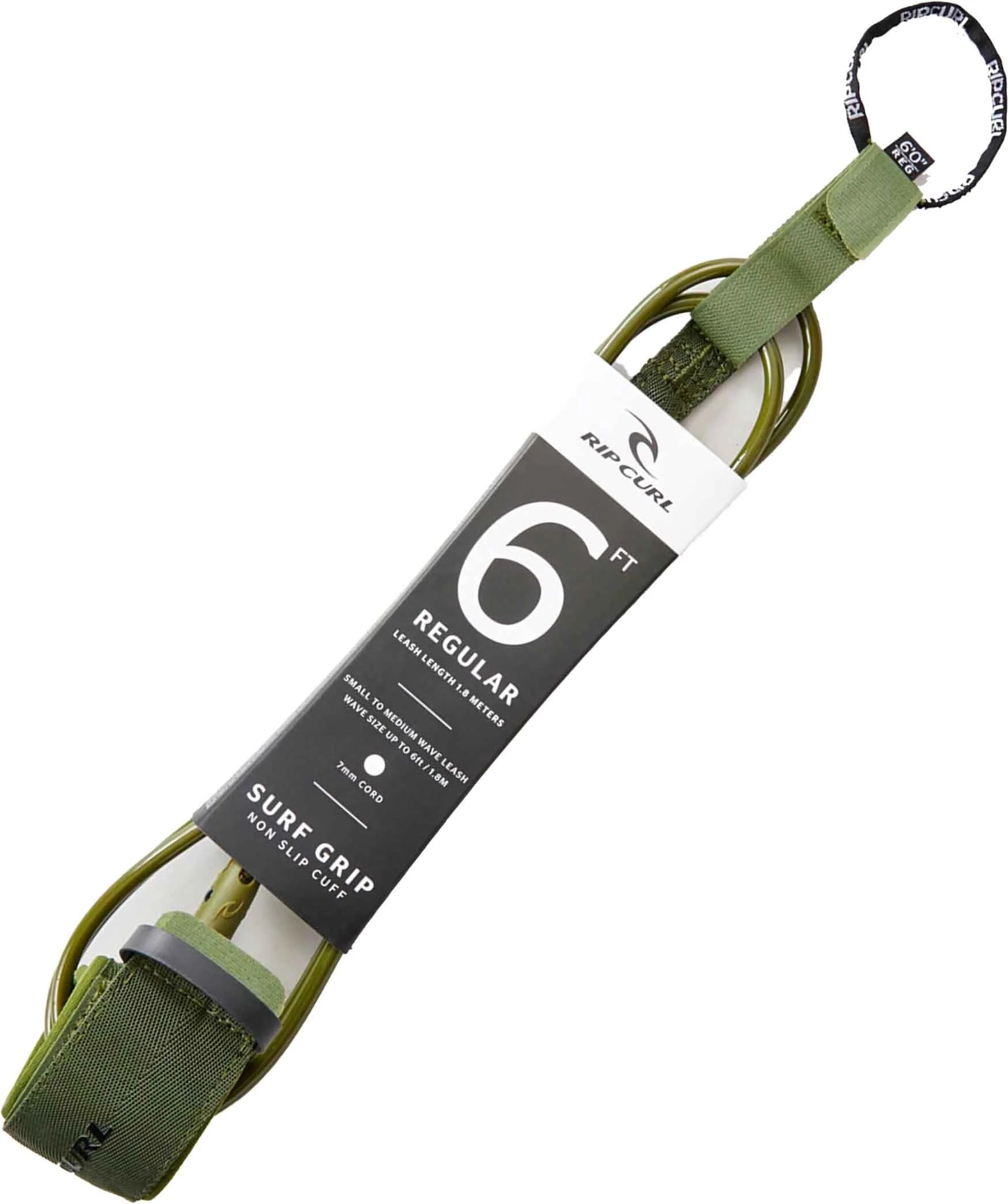 LEASH RIP CURL REGULAR 6 PIES GREEN