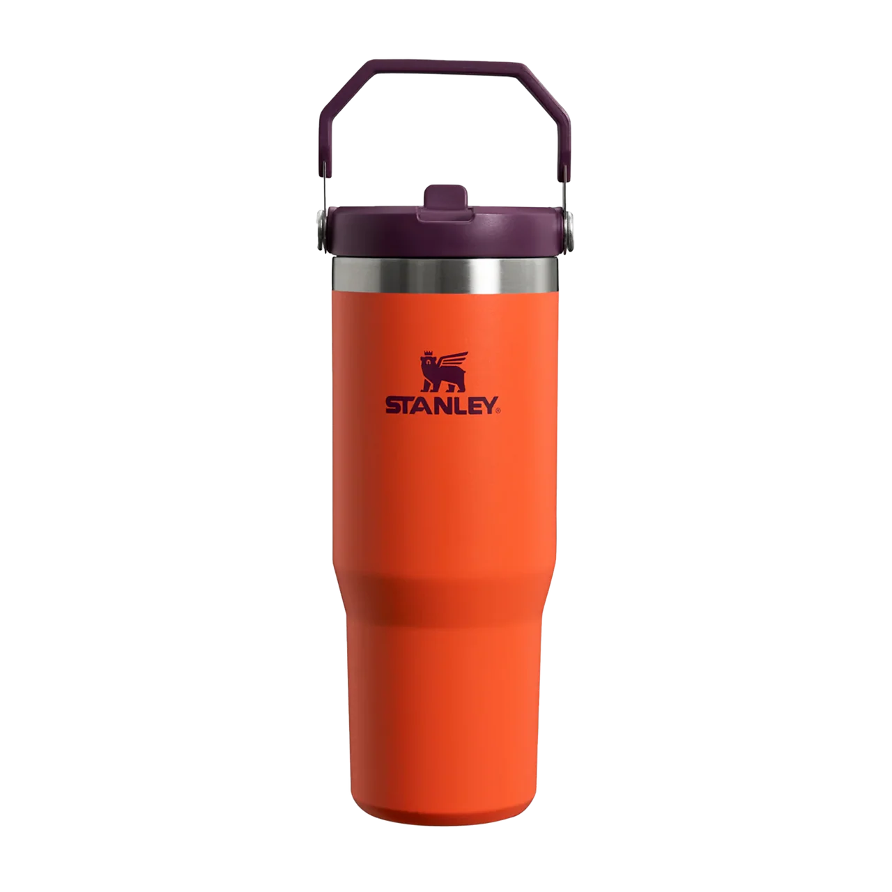 Botella Térmica Stanley Flip Straw Tigerlily Plum | 887 ml