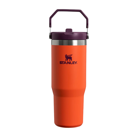 Botella Térmica Stanley Flip Straw Tigerlily Plum | 887 ml