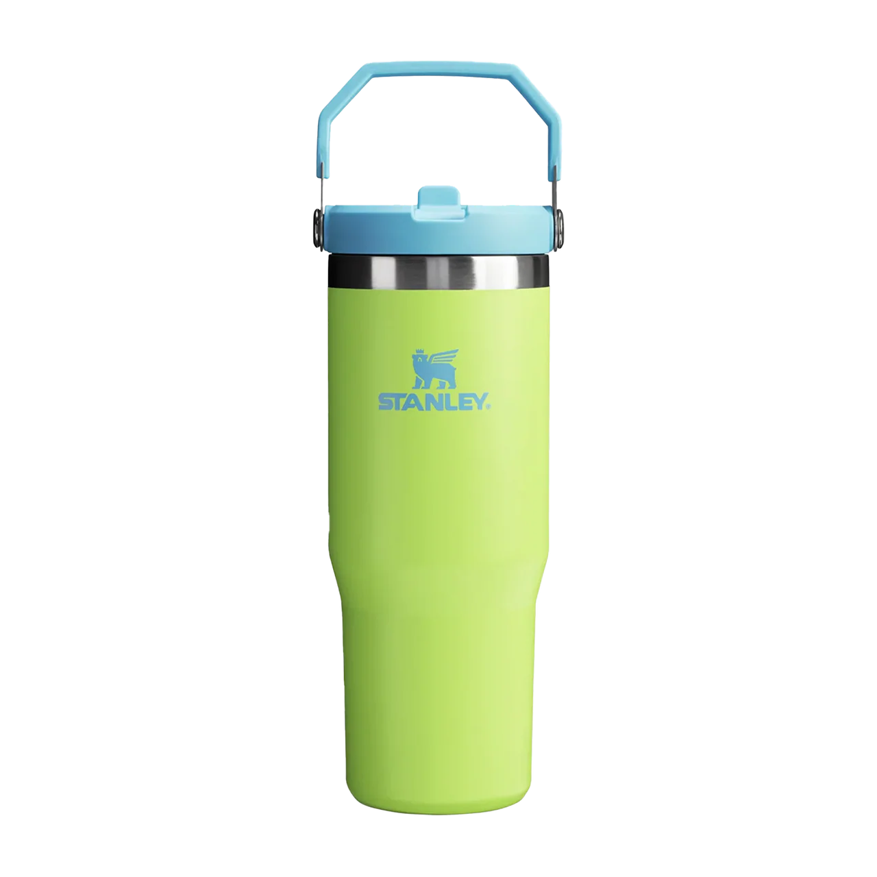 Botella Térmica Stanley Flip Straw Bright Lime | 887 ml