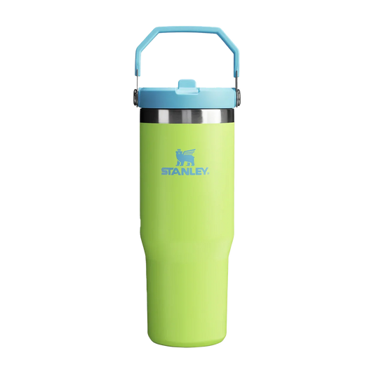 Botella Térmica Stanley Flip Straw Bright Lime | 887 ml