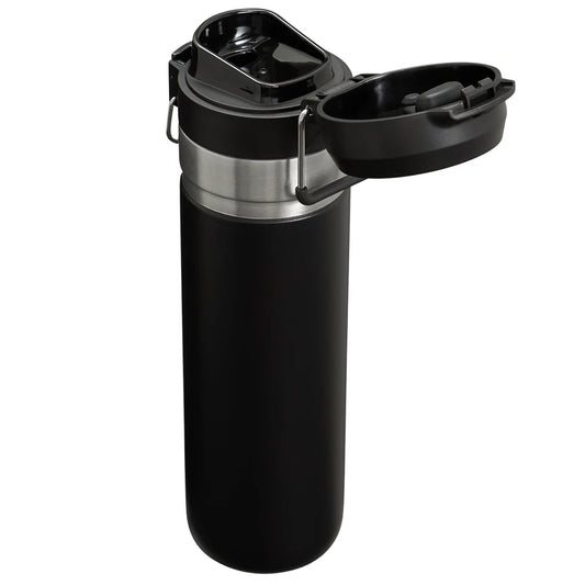 Botella Termica Quick Flip Stanley Black 2.0 | 709 Ml