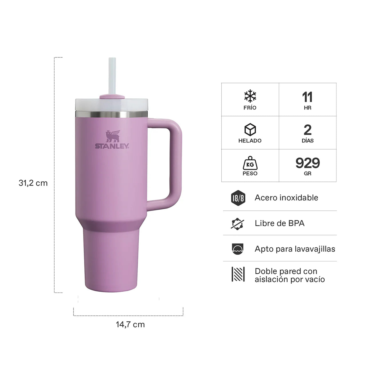 Quencher H2.0 Adventure Lilac | 1.18 lt