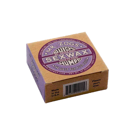 Cera de surf Sexwax QuickHumps Cold Sello Morado