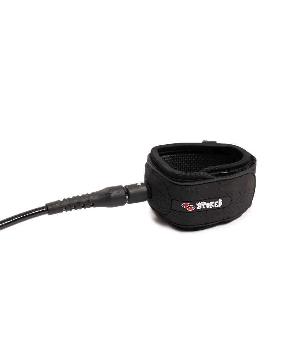 Leash 7FT 7MM Stoked Pacifico Surf Negro