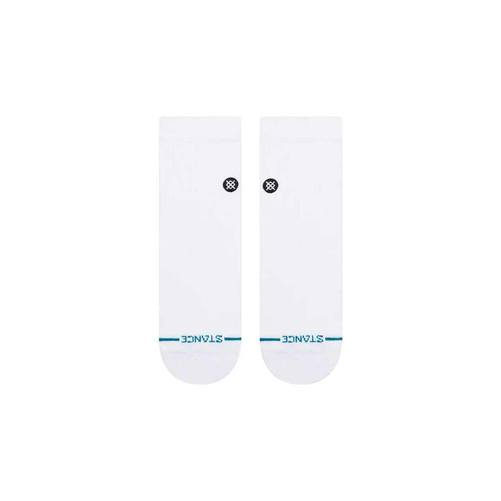 Stance Sock Icon Quarter White