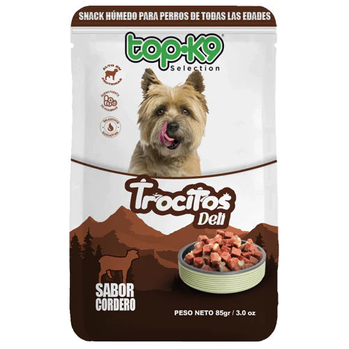Snack Trocitos Deli sabor Cordero