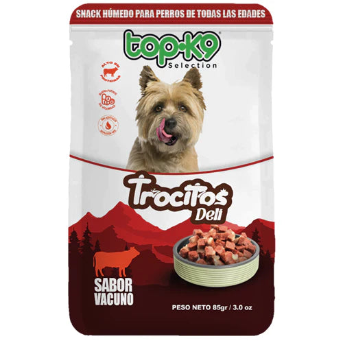 Snack Trocitos Deli sabor Cordero