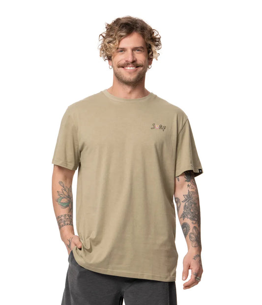 Polera Smile Hombre Verde