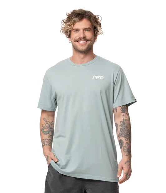 Polera Hawai Hombre Sky