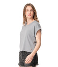 Polera Bambu Mujer Gris
